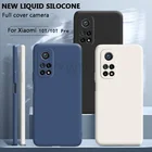 Жидкий силиконовый чехол для Xiaomi Poco X3 nfc M3 F3 Mi 11 10T 9T 9se 9Pro 8 Note 10 Pro Lite CC9Pro, мягкий чехол