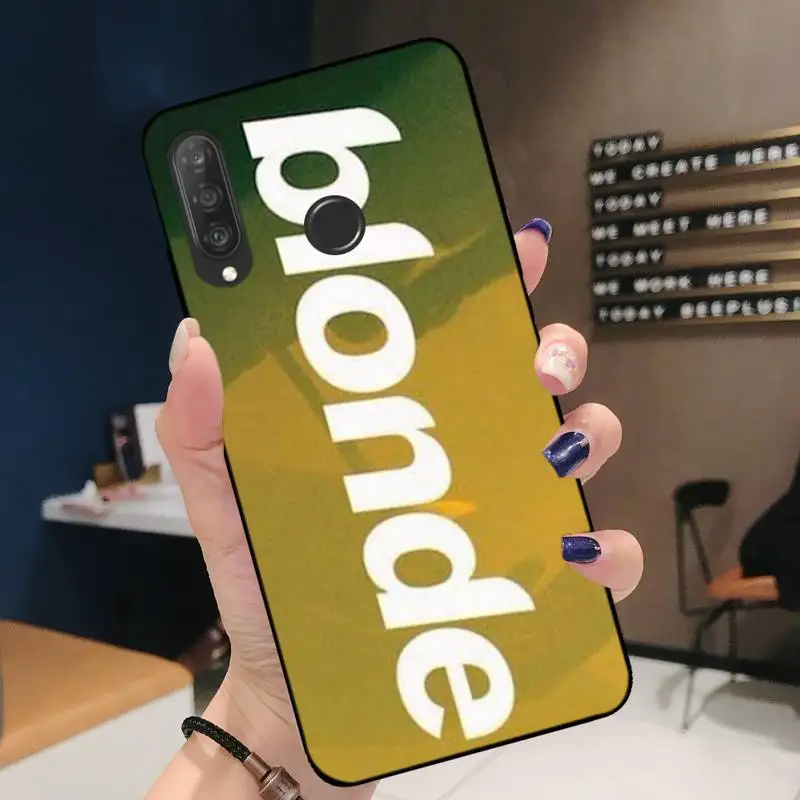 

Frank Blond Ocean Soft Cover Phone Case For Huawei P20 30 40 Pro Mate 20 30 40 Pro Honor 9x 10 30lite Y62019