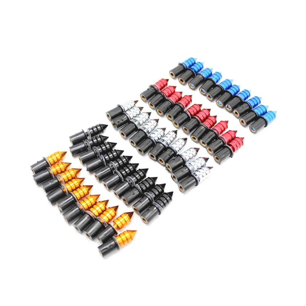 10 шт. болты с шипами на лобовое стекло мотоцикла гайки для suzuki hayabusa gsx1300r gsx600 gsxr750