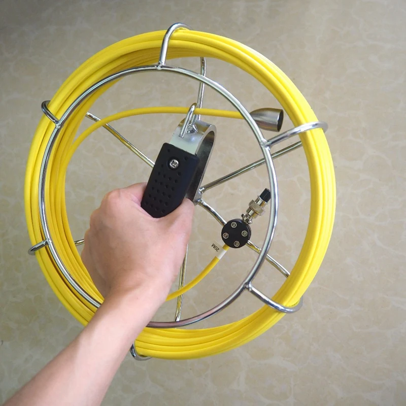 Аксессуары 23 мм Головка камеры с кабелем 20 м канализация сливная труба замена