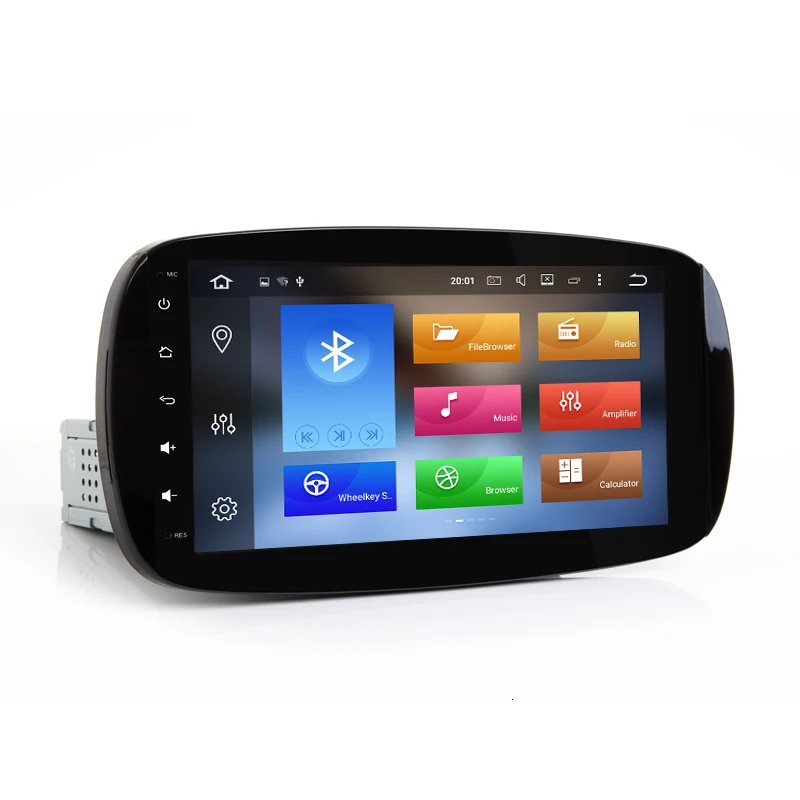 Автомобильный радиоплеер для Mercedes Benz Smart Qcta 8 core RAM 4G ROM 64G DSP IPS Android 10 GPS стерео аудио