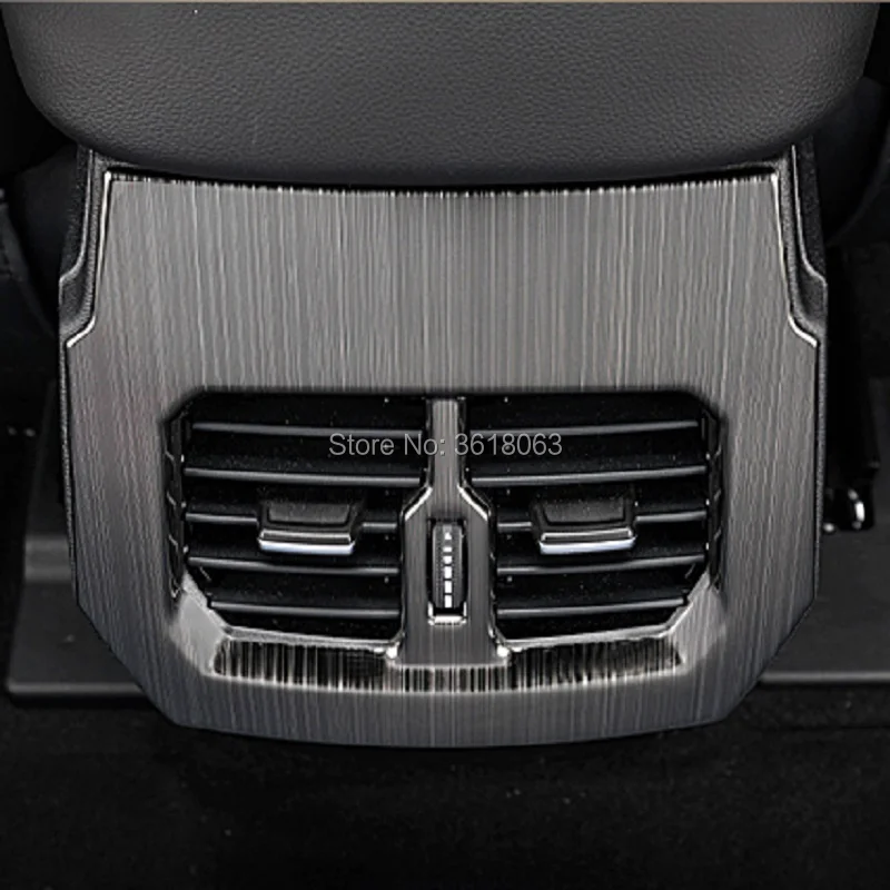 Для Great Wall Haval H6 2018 2019 центральный подлокотник из нержавеющей стали Задняя Крышка