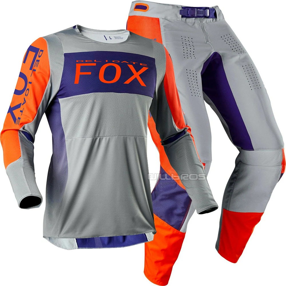 Новинка Naughty Fox MX гонки 360 Linc Джерси Брюки для взрослых комбо Dirt Bike Motocros комбинация для гонок MX внедорожный ATV DH gear