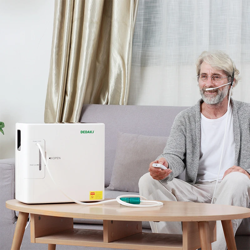 Домашний кислородный ингалятор на 1-8 л устройство для оксигенации пожилых людей