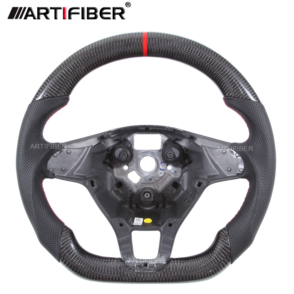 

100% Genuine Carbon Fiber Steering Wheel for VW Golf Scirocco Polo Jetta Tiguan Passat Touran Arteon