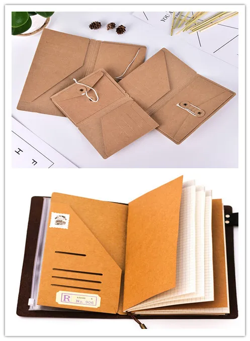 Держатель для файлов путешествий аксессуар ноутбука винтажный карман карт в