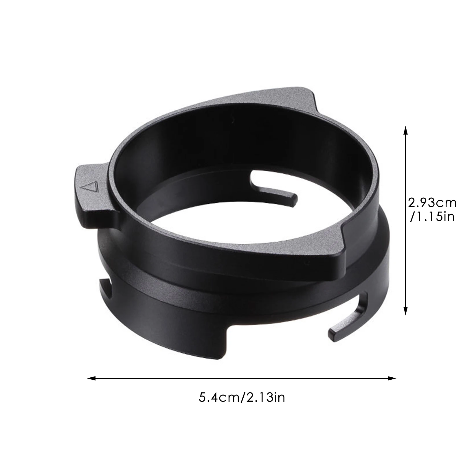 

54mm Aluminum Alloy Intelligent Dosing Ring Brewing Bowl Coffee Powder For Espresso Barista Funnel Portafilter