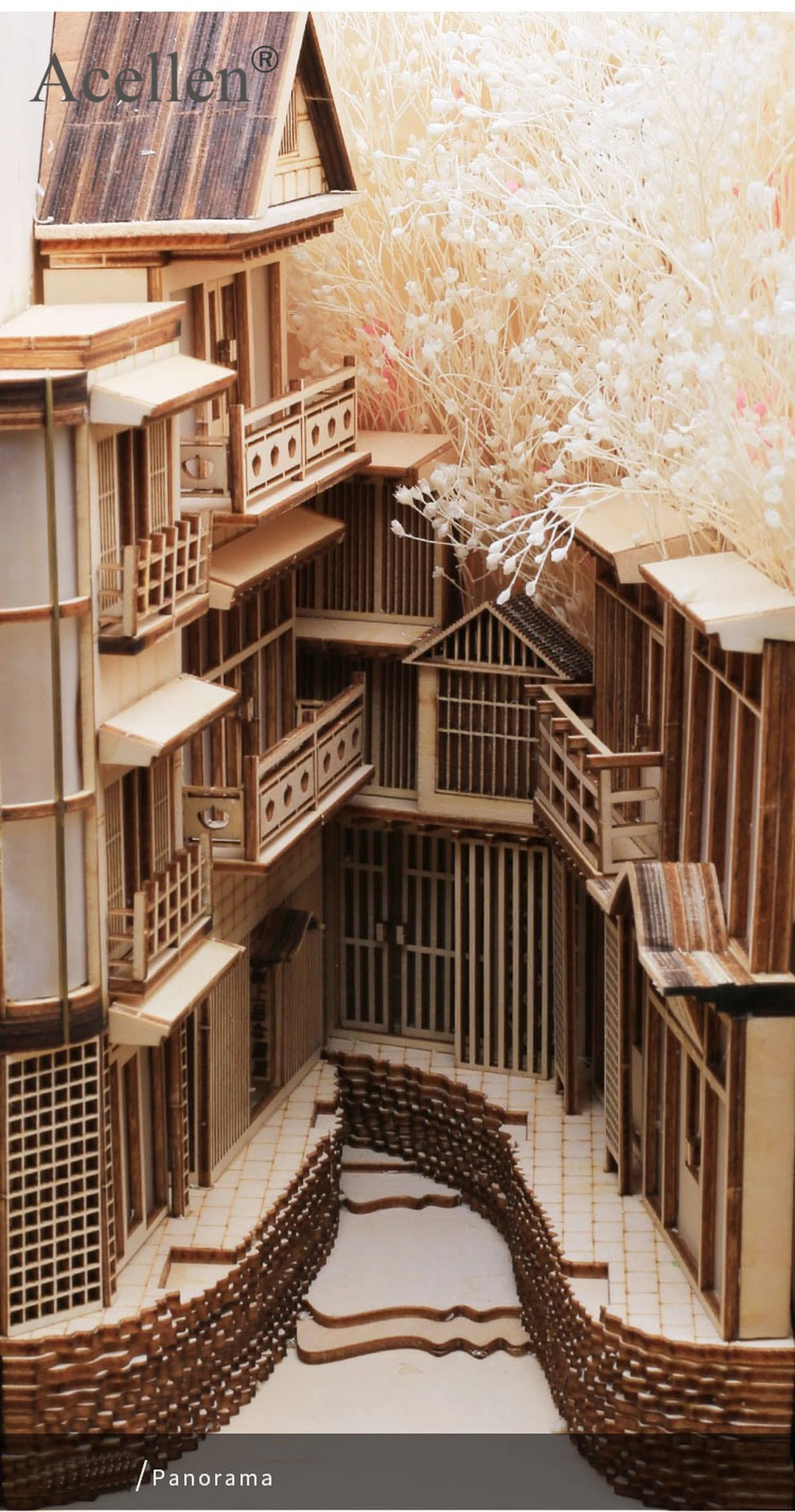 Набор для творчества Ginzan деревянные подставки книг сделай сам декор книжной