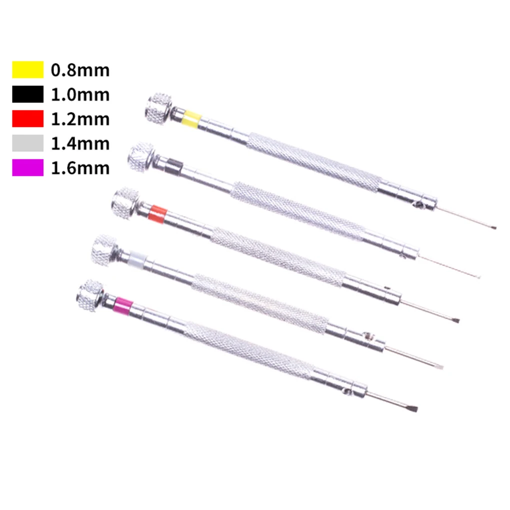 5 шт. сплав Сталь для часов отвёртка часы Инструменты ремонта комплект Мульти