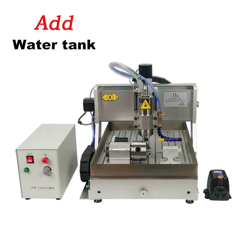 

Гравировальный станок с водяным охлаждением, 3040 кВт, промышленный, гравер-машина с ЧПУ, с резервуаром для воды