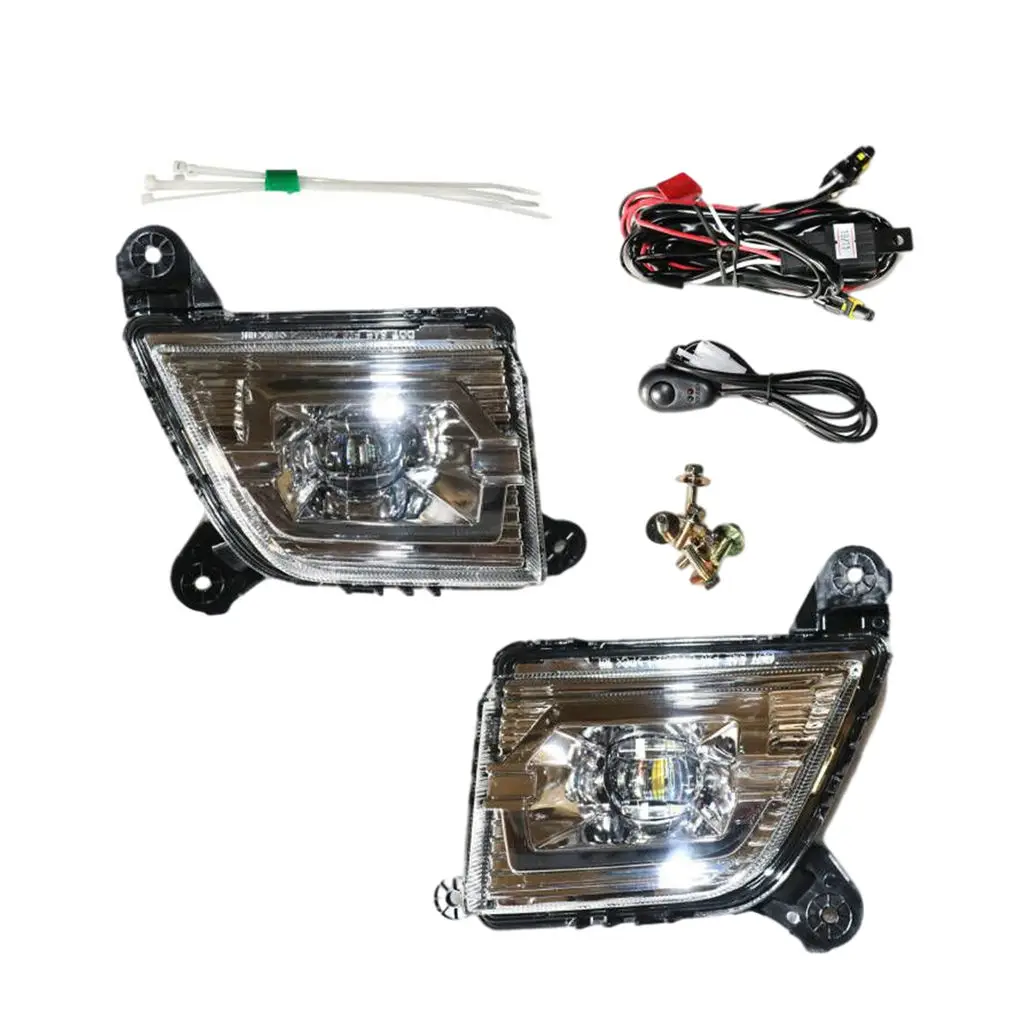 

1 пара светодиодный ных противотуманных фар для Chevy Silverado 2019-2021 84219060, простая установка