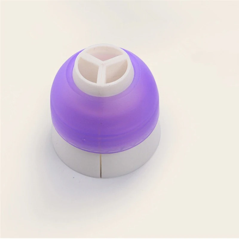 В стиле Icing отсадочный мешок насадка конвертер трехцветный Соединительный