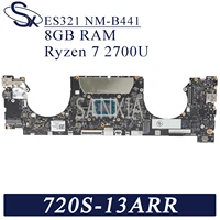 kefu es321 nm b441 laptop motherboard for lenovo ideapad 720s 13arr original mainboard 8gb ram ryzen 7 2700u r7 2700u