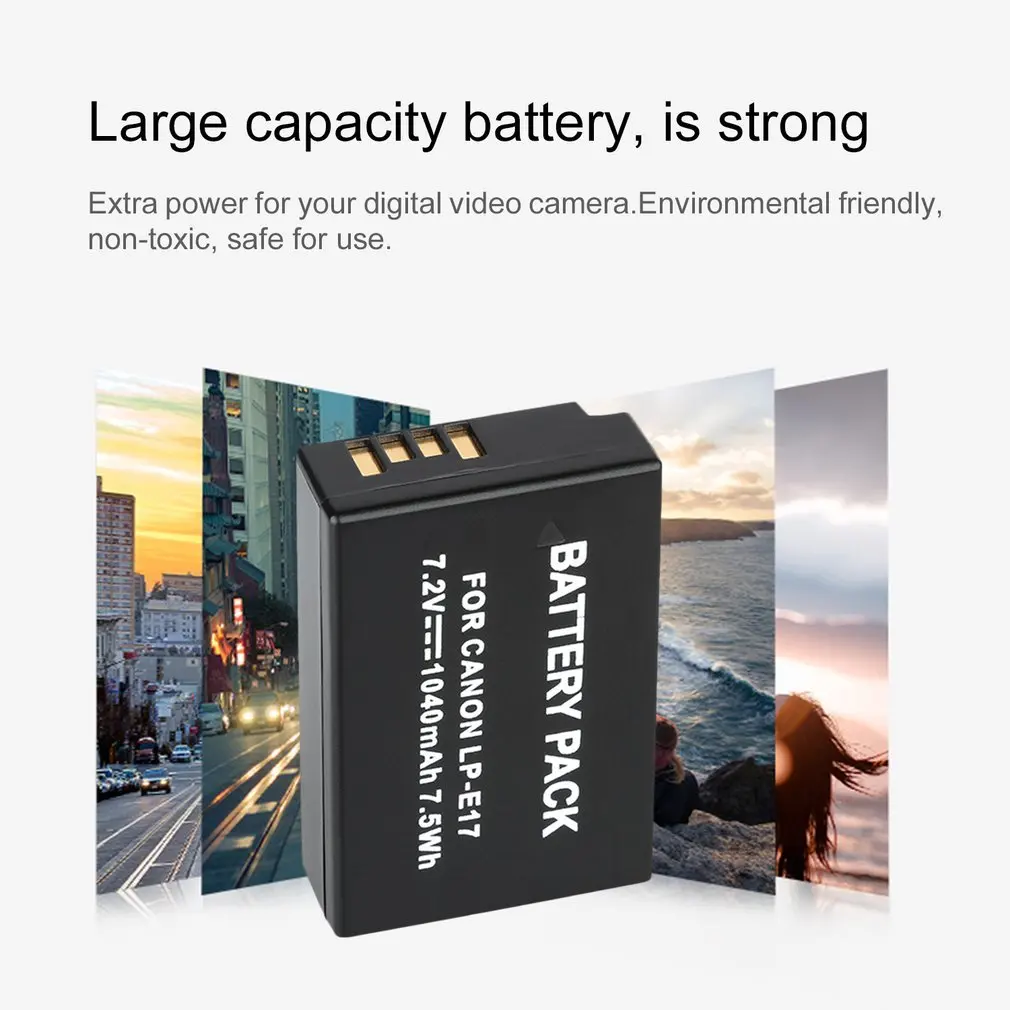 Аккумуляторная батарея без ртути 1040 мАч эффекта памяти сменная для цифровой