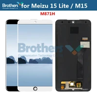 for meizu 15 lite lcd screen lcd display m15 touch screen digitizer for meizu m871h m15 lcd assembly replacement part test top