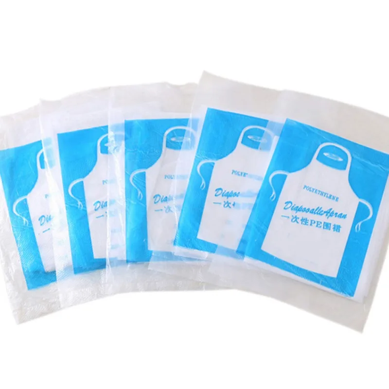 

25pcs/set Disposable Apron Cooking Painting Waterproof For Men Women Dinner Party Apron Kitchen Cooking Home Cleaning apron