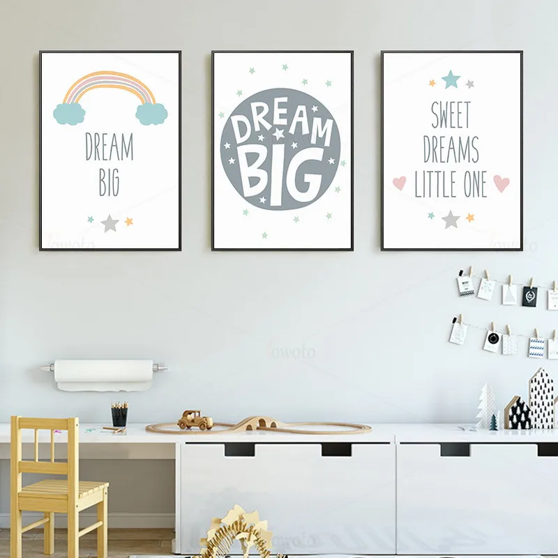 Плакат с мотивами мечты большой вдохновения астронавт космический корабль