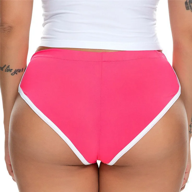 Women's Sports Shorts High Waist Yoga Wear Exercise Hips Push Up Sportswear Quick-drying Running Bike Sexy Gym Clothing | Спорт и
