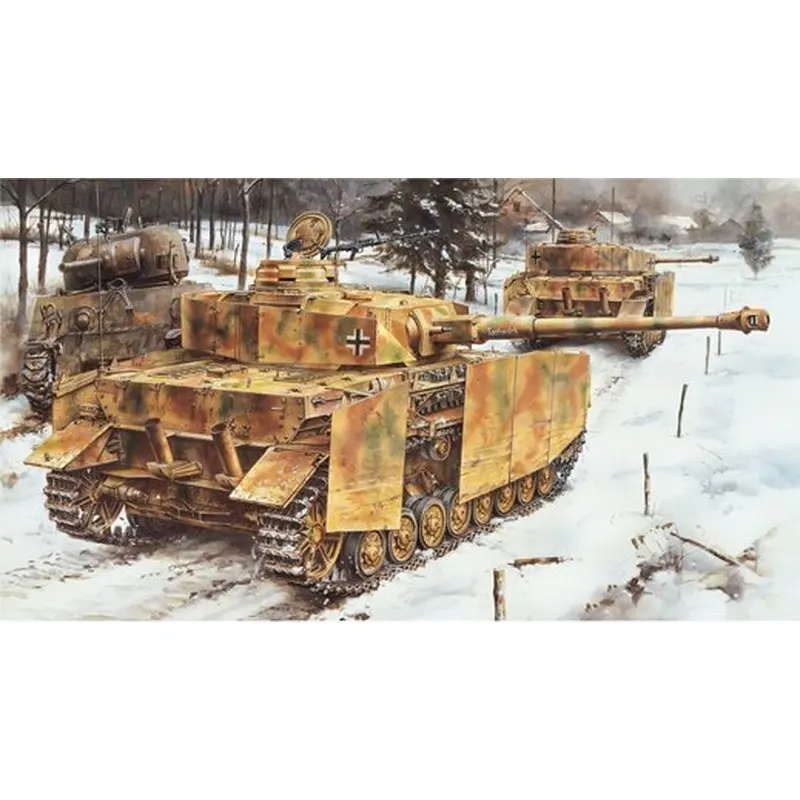 DRAGON 6556 1/35 Pz.Kpfw.IV Ausf.J среднее производство 1944 [бонус: волшебный трек]-набор моделей