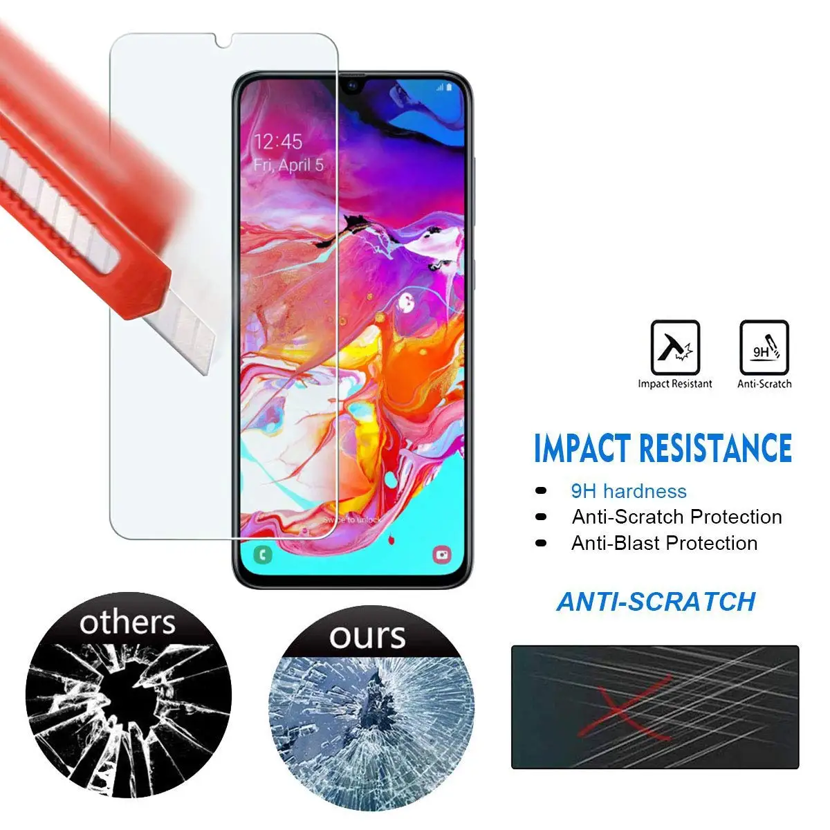 2 шт. Закаленное стекло 9H для защиты экрана Samsung Galaxy M20 M10 A30 A50 2.5D Safety M A10 A40 A90 A70