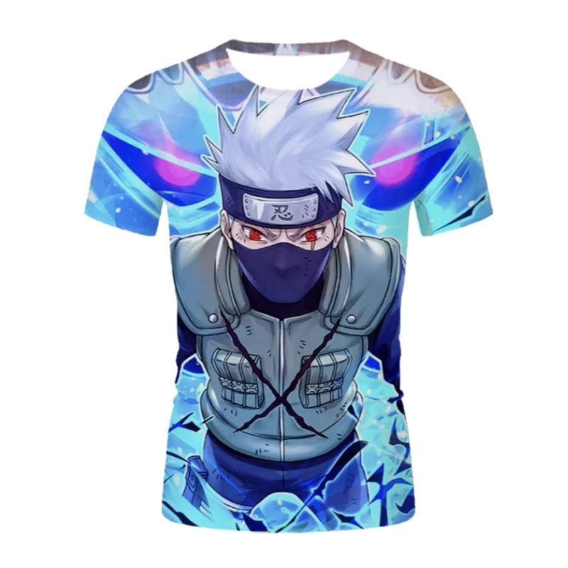 

New Animation Harajuku Jen's T-Shirt Men's Cartoon Theme Sweatshirt Animation 3DT Shirt Summer Fashion Men's Casual Clothing