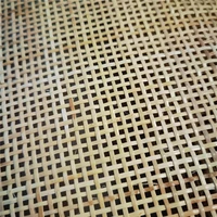 40cm45cm x 15 meters 2 0mm checkered real indonesian rattan webbing roll natural cane wicker chair table furniture material