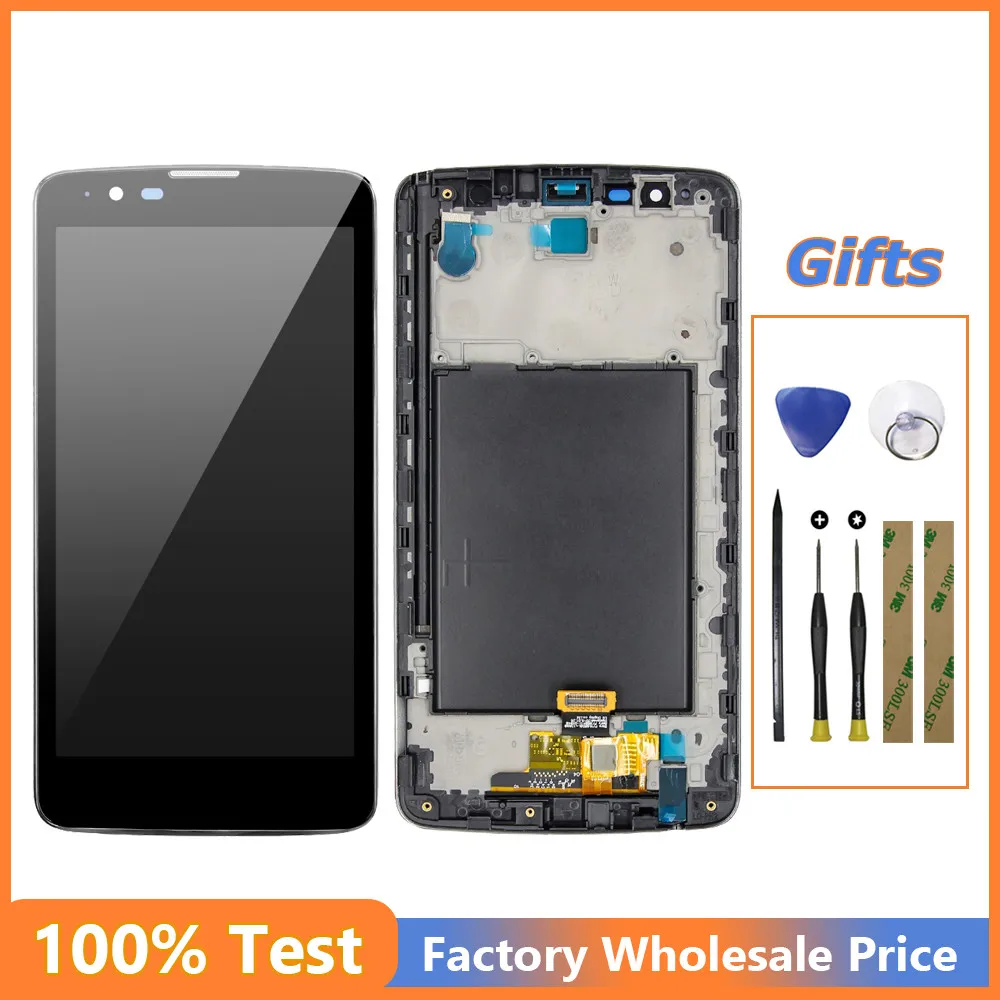 

LCD Display For LG Stylo 2 Plus MS550 K550 K530F K535D K535N +Frame Touch Screen Digitizer Assembly Pantalla Replacement+Tools