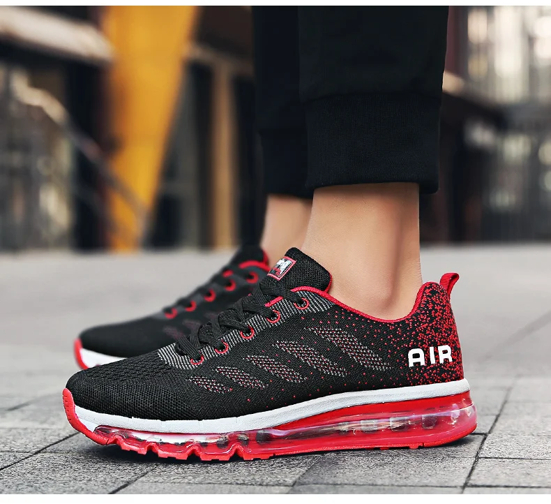 NIKEzi Workout Professional Men Running Sport Shoes Full Air Sole Casual Athletic Footwear Max Air 720 Male Comfortable Sneakers