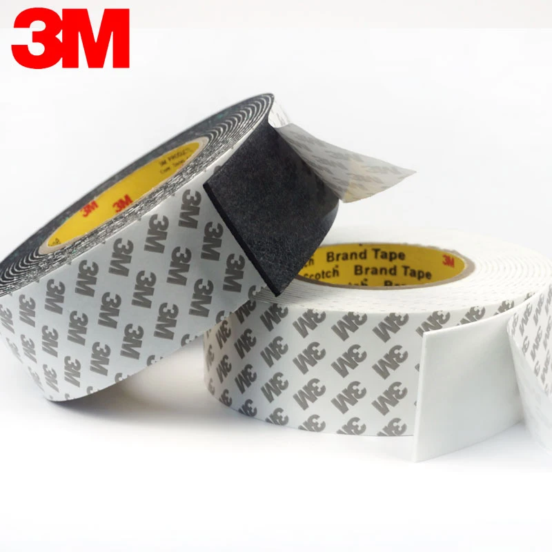 

3M 1mm-2mm thickness Super Strong Double side Adhesive foam Tape for Mounting Fixing Pad Sticky