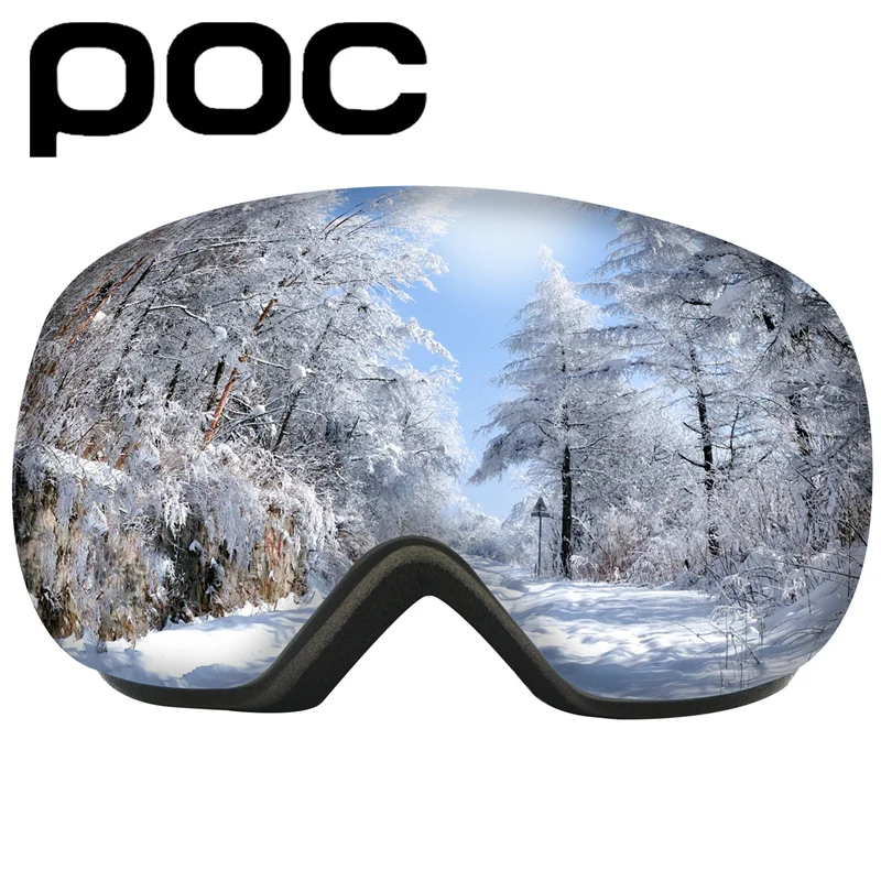 

Брендовые лыжные очки для мужчин и женщин, зимние незапотевающие лыжные очки с бесплатной маской, двухслойные очки для сноуборда UV400
