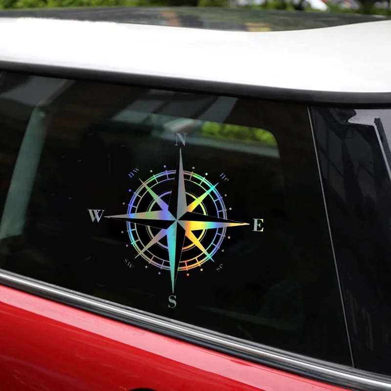 

Creative Fashion JDM Off-road Compass Car Stickers And Decal Funny Window Laptop Motorcycle Bumper Cover Scratch Accessories PVC