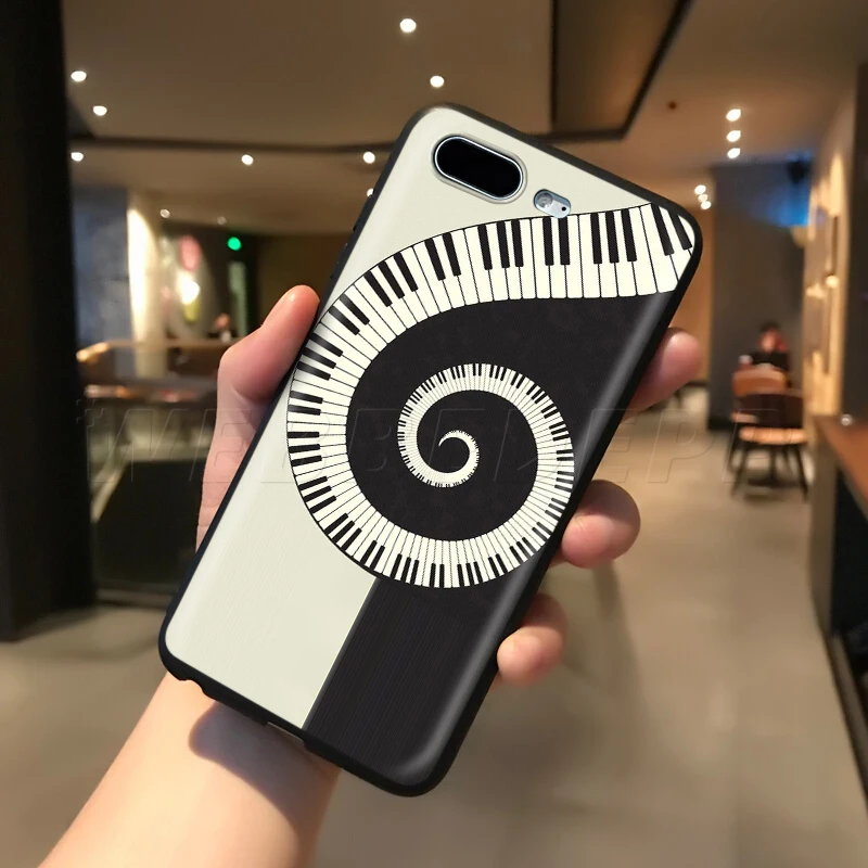 Чехол с музыкальной клавиатурой Webbedepp для Apple iPhone 12 Mini 11 Pro XS Max XR X 8 7 6 6S Plus 5 5S SE |