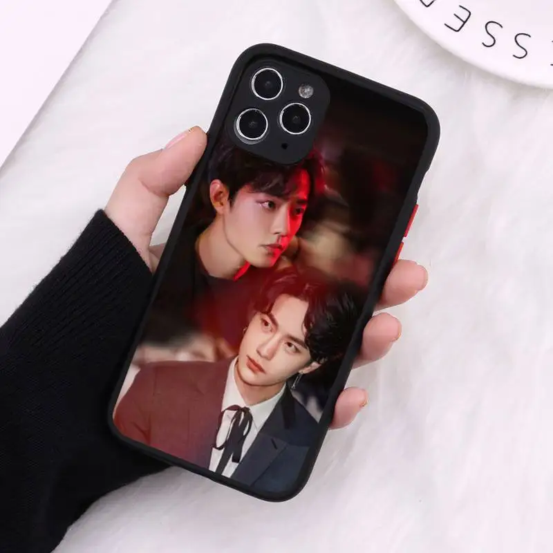 

The Untamed xiaozhan wangyibo Phone Case Matte Transparent for iPhone 7 8 11 12 s mini pro X XS XR MAX Plus cover funda