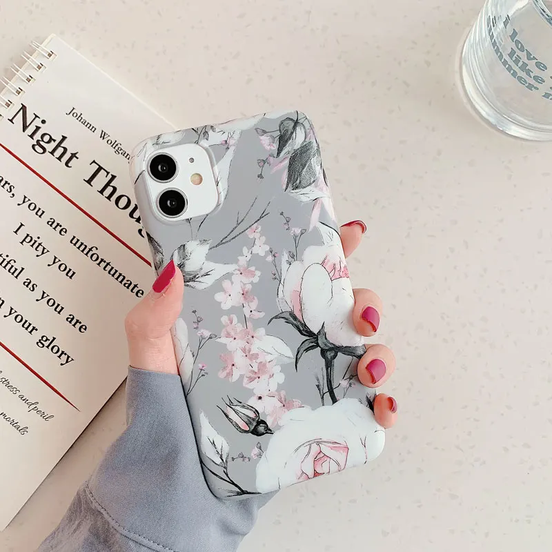 

JONSNOW TPU Case For iPhone 11 Pro Max Plating Marble Rose Soft Silicone Back Protective Cover For iPhone XR XS XS Max 7 8 6 Plu