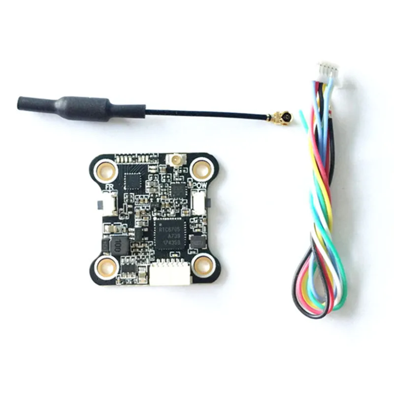 20x20 мм Mini 5848 5 8G 48CH 25mW 100mW 200mW регулируемый видеопередатчик OSD FPV VTX 2 6S для гоночных