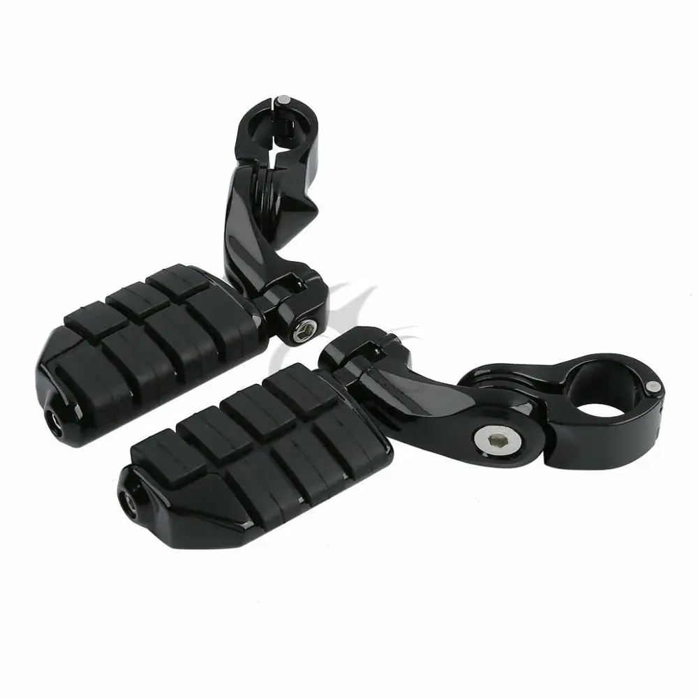 Мотоцикл 1 25 дюйма 32 мм Регулируемые короткие Подножки для Harley Touring защита