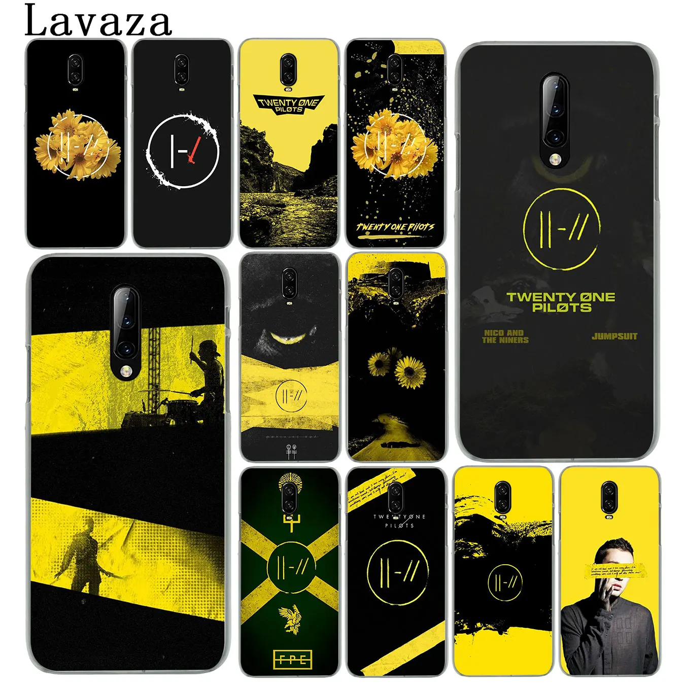 Жесткий пластиковый Чехол Twenty One Pilots 21 для Oneplus 7 7T Pro 6 6t 5 5T Plus 7Pro|Бамперы| |