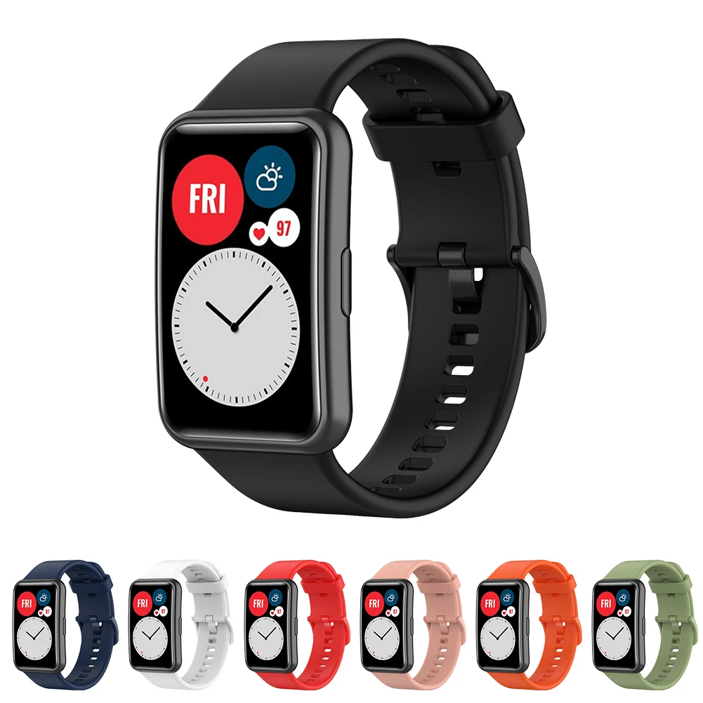 

Smart Watch Bracelet Strap Replacement Solid Wrist Band for Huawei Watch Fit 22mm Wearable Devices Accessories