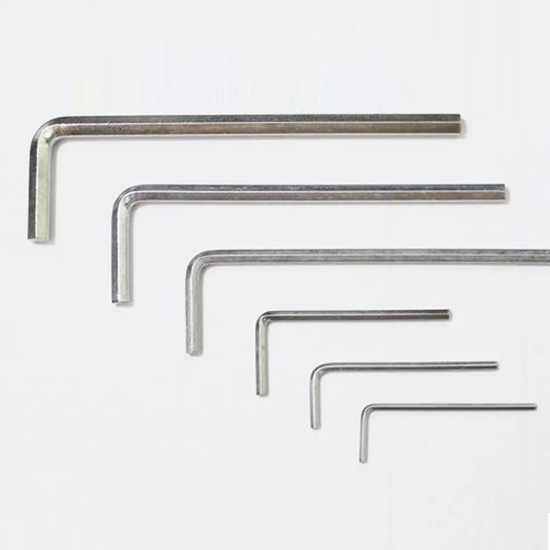 Стальной гаечный ключ с коротким рычагом набор инструментов 1/1"-1/4" дюймов 1,5 мм-6 мм метрический размер Набор шестигранных ключей шестигранный ключ шестигранный гаечный ключ хром-ванадий
