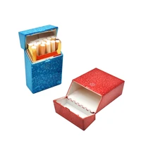 camouflage starry sky cigarette case creative plastic clamshell tobacco holder fashion mini storage box father male friend gift