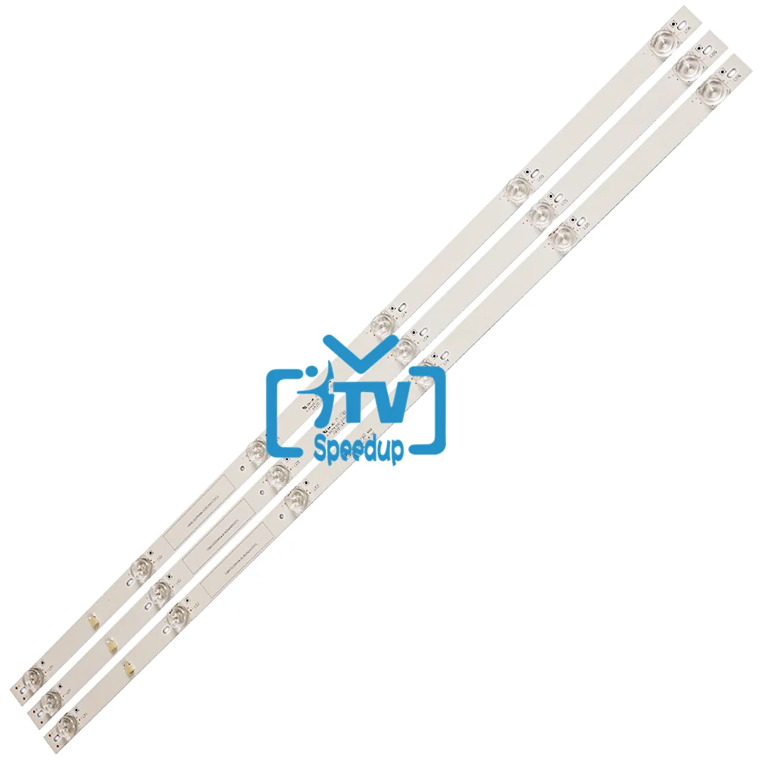 

3pcs LED Backlight strip For Haier Leader 40"TV 40X7C JL.D40061330-202CS-M_V01 202AS V400HJ9-D03 40A17C XLED-40SF480A FW40D48F