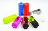 40pcslot mini soft colorful silicone sleeve case cover for 26650 batteries protective bag pouch battery storage box