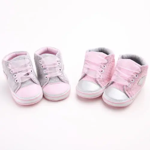 

Baby Kid Girl Shoes Infant Cotton Crib Shoes Soft Anti-slip Cute Shoes 0-18M