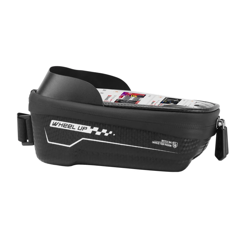 

2021 Bicycle Top Tube Front Beam Bag MTB Road Cycling Anti Pressure Shock Rainproof Bag Phone Holder EVA Bike Accessories