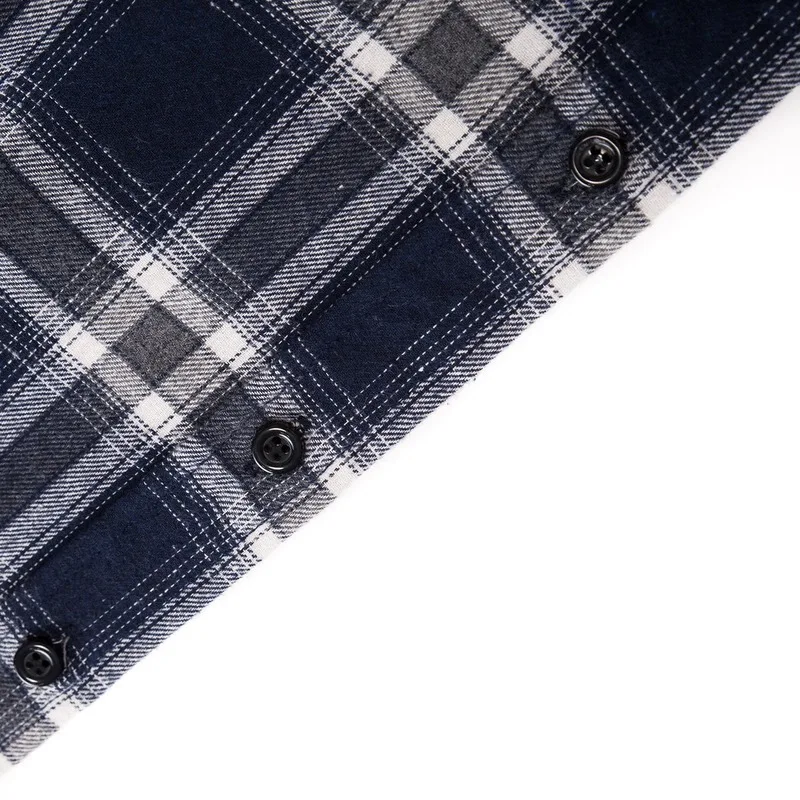 

2020 New Autumn Winter Red Checkered Shirt Men Shirts Long Sleeve Cotton Male Check Shirts Fashion Casual Men Clothes