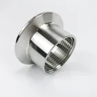 Адаптер DN40 для нагревательного элемента, трехзажимный 2 дюйма 51 мм OD64, высота 30 мм, нержавеющая сталь 304, длина 30 мм