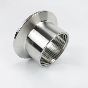 Адаптер DN40 для нагревательного элемента, трехзажимный 2 дюйма 51 мм OD64, высота 30 мм, нержавеющая сталь 304, длина 30 мм