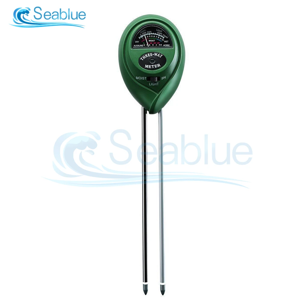 3in1 Soil Water Moisture PH Meter Acidity Humidity Sunlight Light Test Garden Plants Flowers Moist Tester Testing Instrument | Инструменты