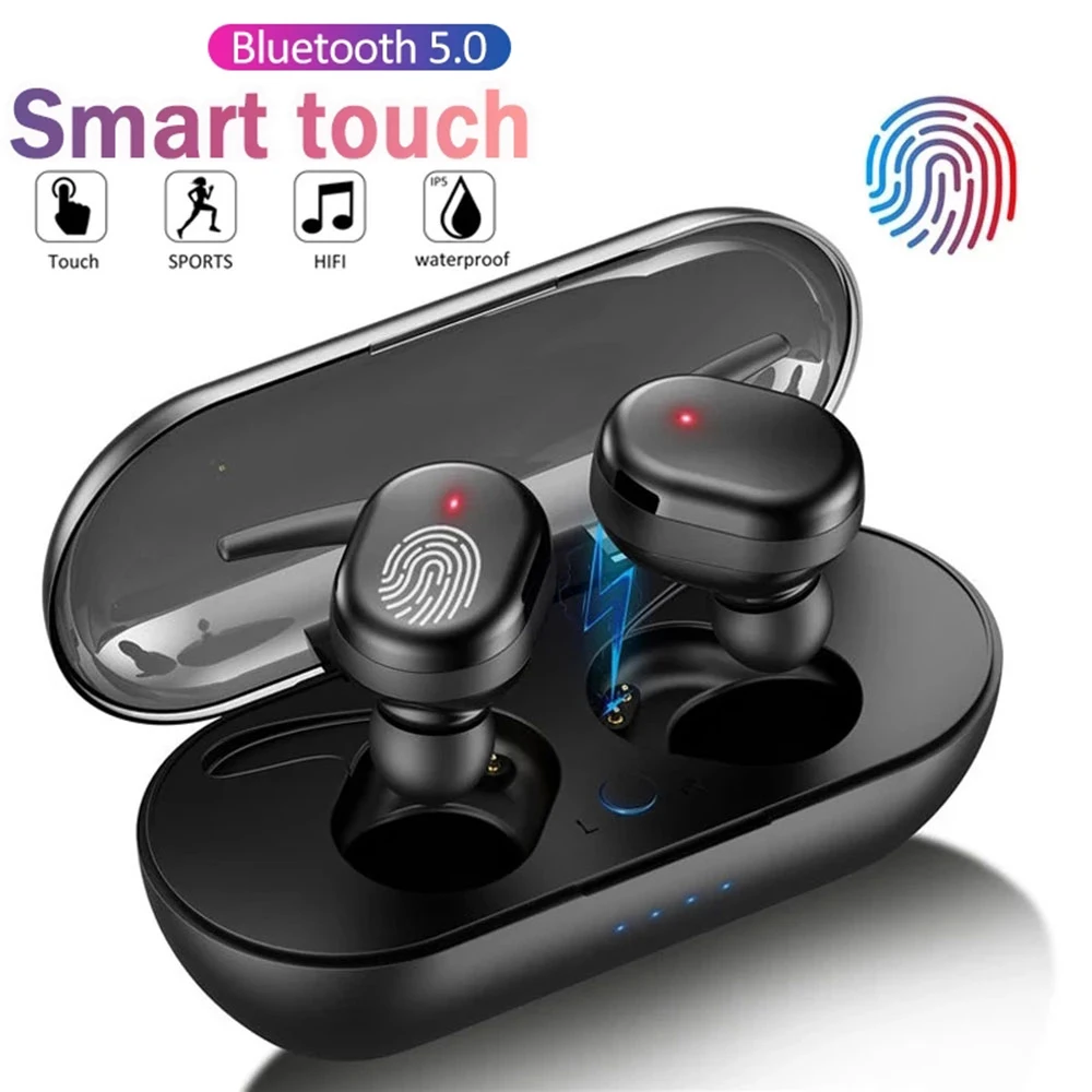 

TWS-стереонаушники Y30 с поддержкой Bluetooth и микрофоном