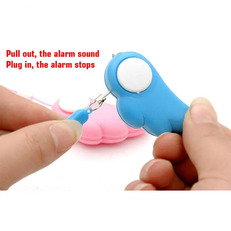 

1pcs Self Defense Emergency Alarm Mini Size High Loudness Portable Girl Women Personal Security Protection Emergency Defense